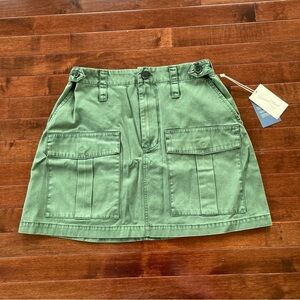 Universal Thread Green Mini Skirt